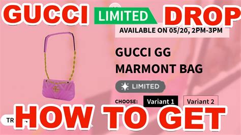 [EVENT] How To Get The *GG MARMONT BAG* Roblox Gucci 